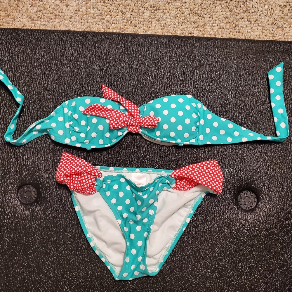 Polka Dot Bikini Set